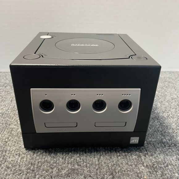 Nintendo GameCube Video Game Console Only DOL-001(USA) Black - Picture 1 of 11